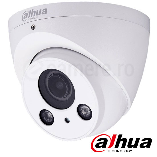 Camera IP 2Mp, Exterior, Zoom 4x, IR 60m, POE, Card - Dahua IPC-HDW2220R-Z
