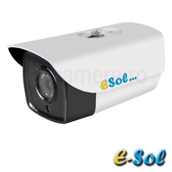 Camera IP 8MP, Exterior, IR 60m, POE, lentila 5.0 - e-Sol ES4K/60