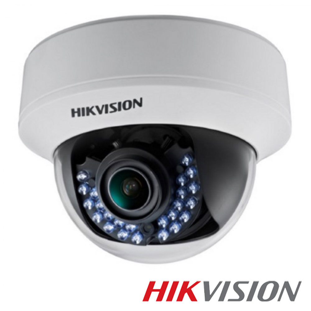 Camera 2MP Interior, IR 40m, varifocala - HikVision DS-2CE56D1T-VFIRF