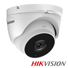Camera 5MP Exterior, IR 40m, POC, Zoom 4x - HikVision DS-2CE56H1T-IT3ZE