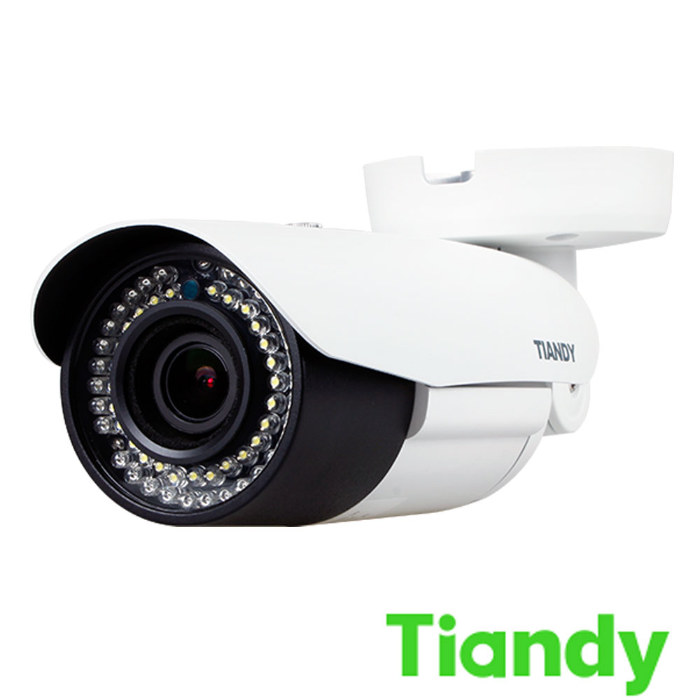 Camera IP 4MP, Exterior, Zoom 4x, IR 50m, PoE, Slot Card - Tiandy TC-NC43M