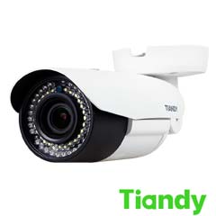 Camera IP 4MP, Exterior, Zoom 4x, IR 50m, PoE, Slot Card - Tiandy TC-NC43M