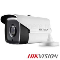 Camera 3MP Turbo HD Exterior, IR 80m, lentila 3.6 - HikVision DS-2CE16F7T-IT5