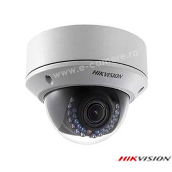Camera IP 5MP, Exterior, IR 30m, Zoom 4x, POE, Slot Card - HikVision DS-2CD2752F-IZS