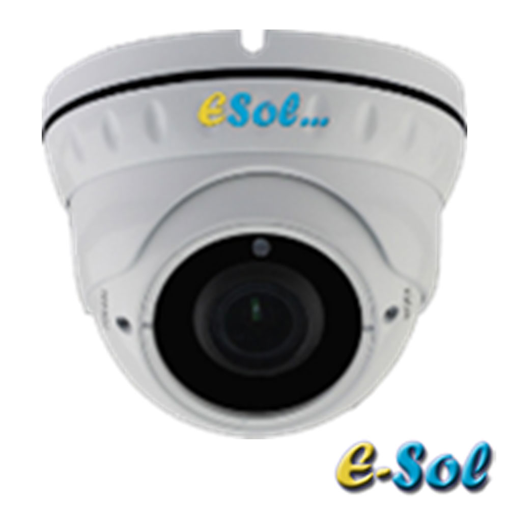 Camera IP 2MP, Exterior, IR 30m, Zoom 5x - e-Sol ESZ5D/30A
