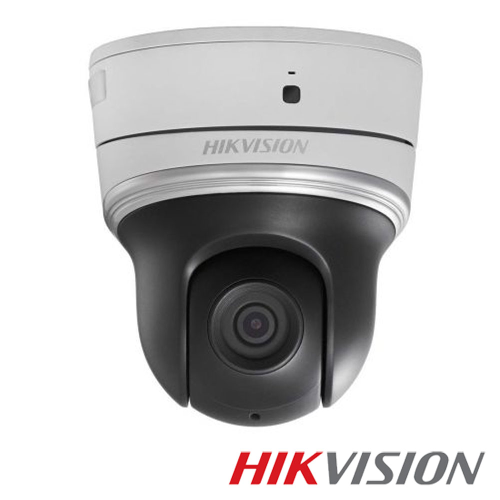 Camera IP 2MP, Interior, Zoom 4x, IR 20m, POE, Wireless, Card- HikVision DS-2DE2204I-DE3/W