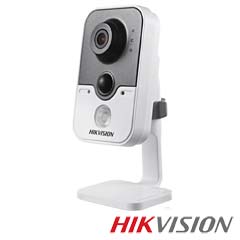 Camera IP 3MP Interior, IR 10m, POE, Slot Card, lentila 2.8 - HikVision DS-2CD2435F-IW