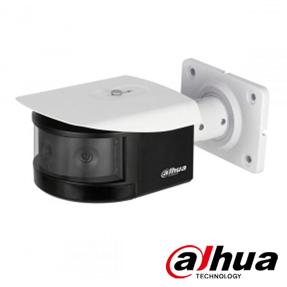 Camera IP 3x2MP Exterior, Panoramica, IR 30m, PoE, Card, lentila 3.6 - Dahua IPC-PFW8601-A180 