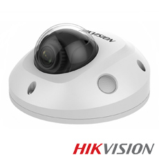 Camera IP 4MP Exterior, IR 10m, PoE, Microfon, WiFi, Slot Card, 2.8mm - HikVision DS-2CD2543G0-IWS