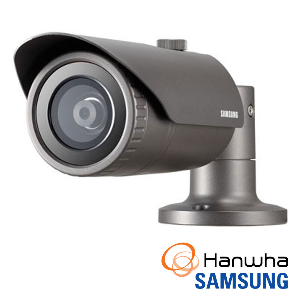 Camera IP 4MP Exterior, IR 20m, POE, Slot Card, lentila 2.8 - Samsung QNO-7010R