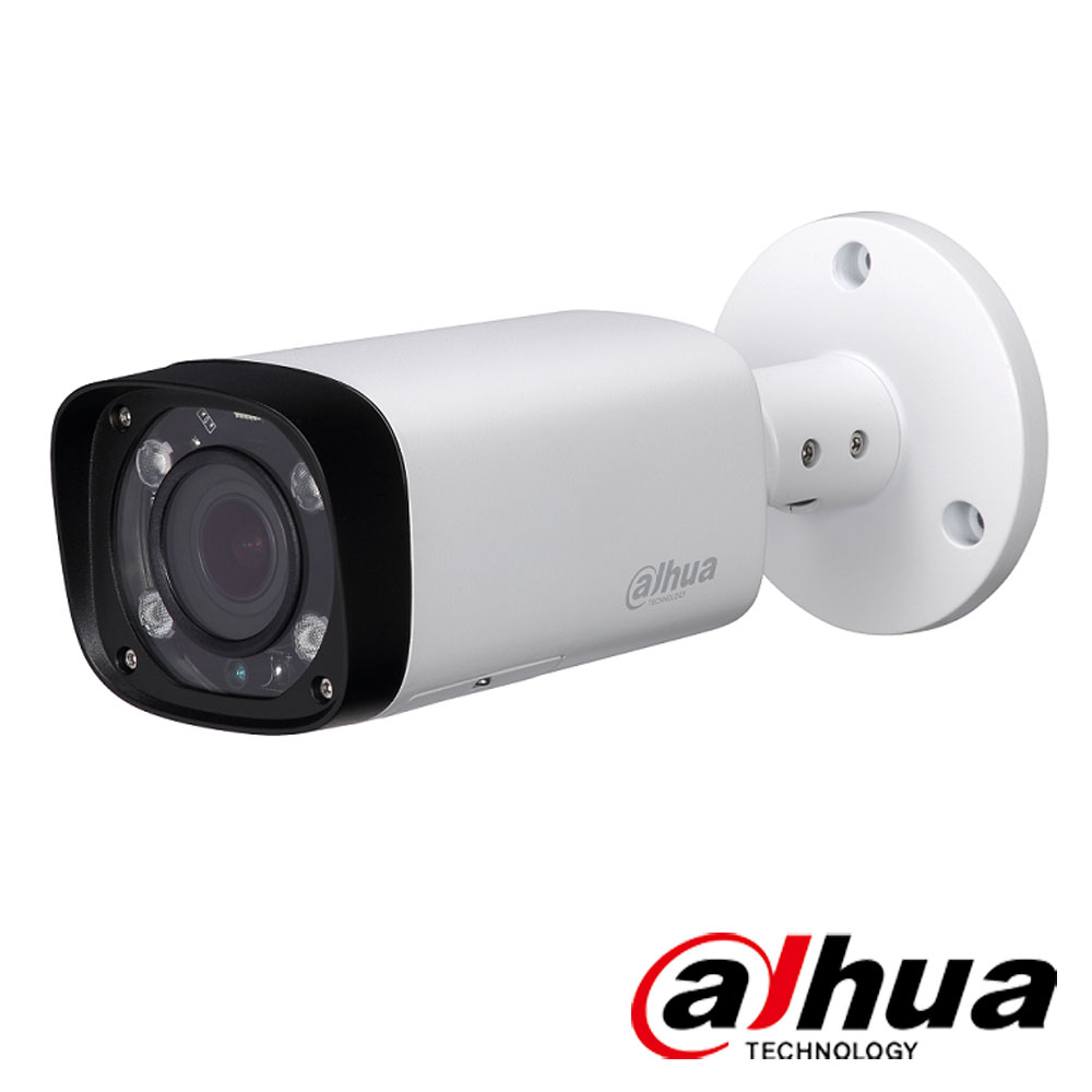 Camera IP 4MP Exterior, IR 60m, POE, Slot Card, Zoom 5x - Dahua IPC-HFW2431R-ZS-IRE6