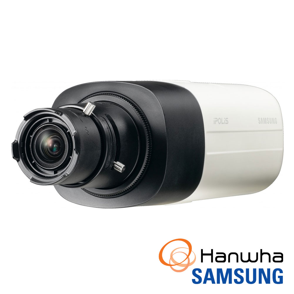 Camera IP Box 3Mp, Interior, Microfon, lentila neinclusa, POE, Card - Samsung SNB-7004