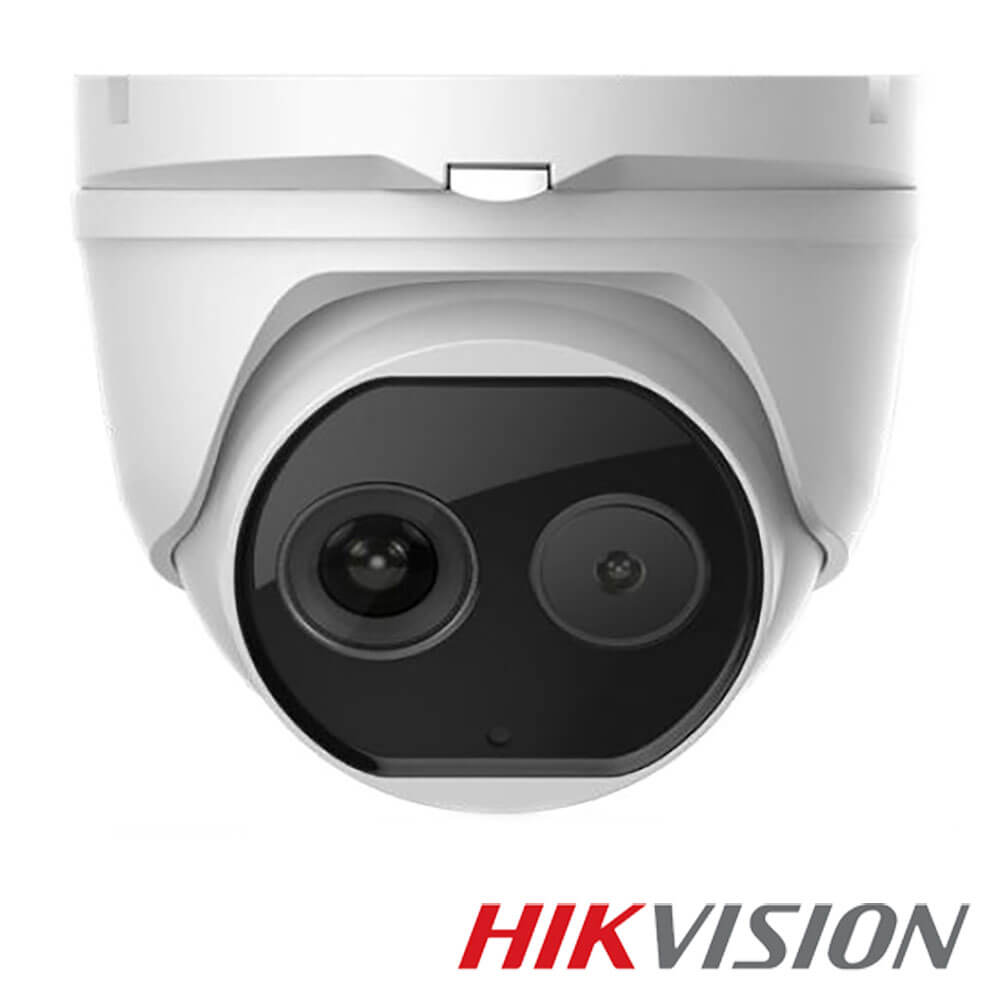 Camera IP Thermala, Exterior, IR 15m, PoE, Slot Card, Microfon - HikVision DS-2TD1217-2/V1