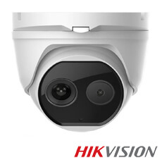 Camera IP Thermala, Exterior, IR 15m, PoE, Slot Card, Microfon - HikVision DS-2TD1217-2/V1