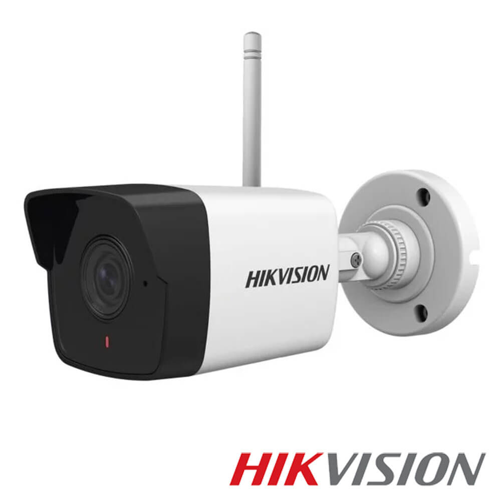 Camera IP 2MP Exterior, IR 30m, Microfon, WiFi, Slot Card, lentila 2.8 - HikVision DS-2CV1021G0-IDW1