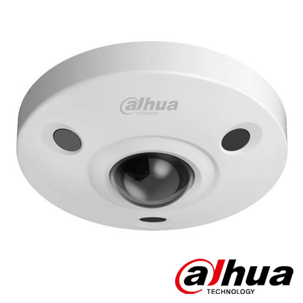Camera IP Fisheye 12MP Exterior, IR 10m, PoE, Slot Card, Microfon, lentila 1.98 - Dahua IPC-EBW81230