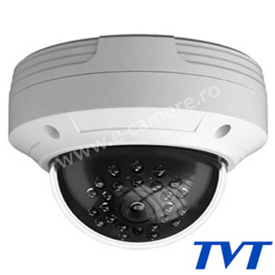 Camera IP 3MP, Dome, exterior, IR 20m, lentila 4.0 - TVT TD-9531E-D/PE/IR1