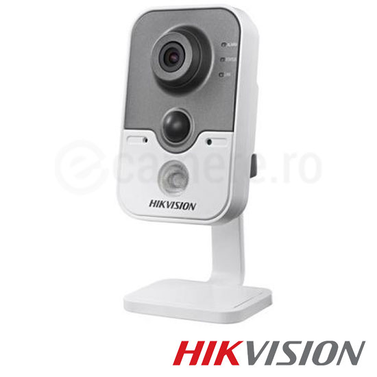 Camera IP Wireless, Interior, 1 MP, IR 10m, Slot Card - HikVision DS-2CD2410F-IW