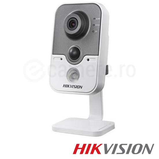 Camera IP Wireless, Interior, 1 MP, IR 10m, Slot Card - HikVision DS-2CD2410F-IW