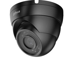 Camera 2MP Exterior, IR 30m, Lentila 2.8 , Culoare neagra , 2.8 mm - Dahua HAC-HDW1200M-0280B-BLACK