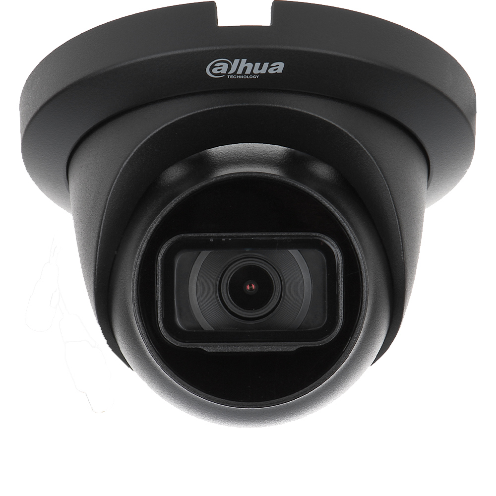 Camera 2MP, Exterior, IR 30m, Culoare neagra - Dahua HAC-HDW1200TLMQ-0280B-BLACK