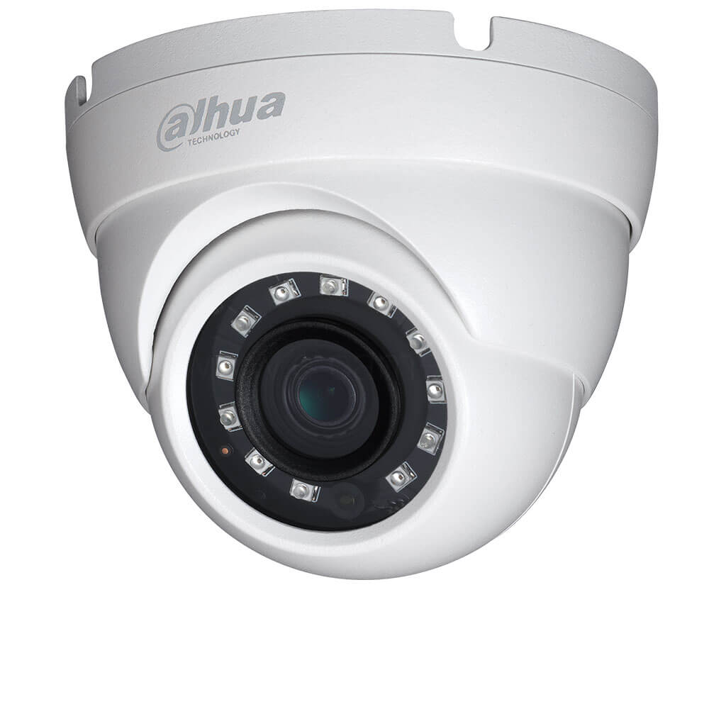 Camera 5MP, Exterior, Dome, IR 30m, Lentila fixa 2.8 - Dahua HAC-HDW1500M-0280B