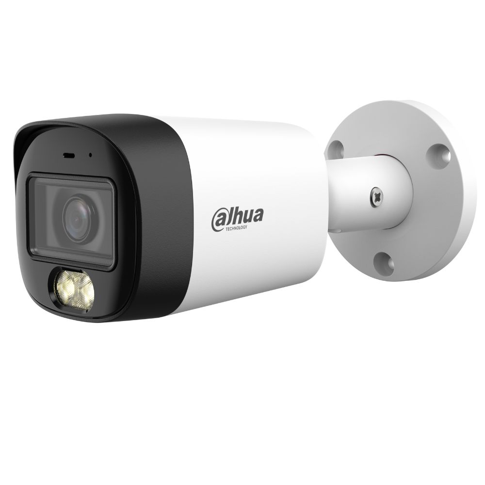 Camera 2MP, Exterior, HDCVI, LED/IR 30m, Mic, 2.8mm, SMD Plus - Dahua HAC-HFW1200RM-IL-A-0280B-S6
