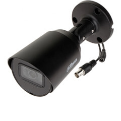 Camera Exterior 2MP , IR 30m , 2.8mm ,Culoare Neagra- Dahua HAC-HFW1200T-0280B-BLACK