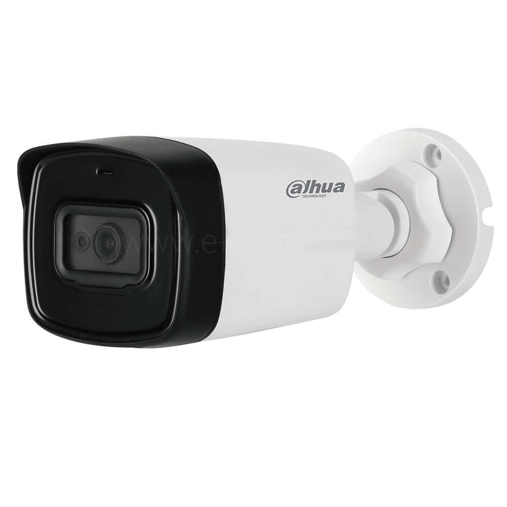 Camera 2MP Exterior, IR 80m, Microfon Lentila 3.6 - Dahua HAC-HFW1200TL-A