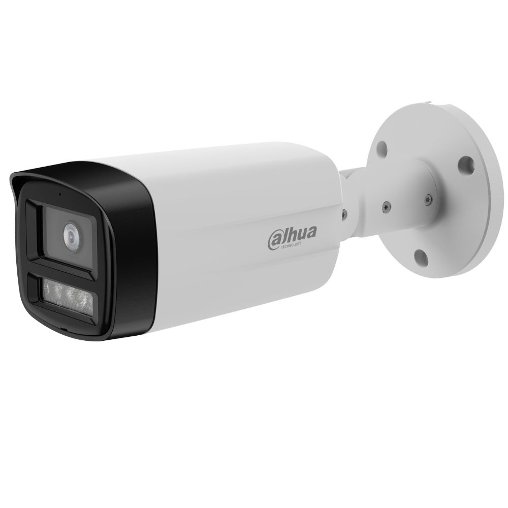 Camera 2MP, Exterior, HDCVI, LED/IR 40m, Mic, 3.6mm, SMD Plus - Dahua HAC-HFW1239TM-IL-A-0360B-S3