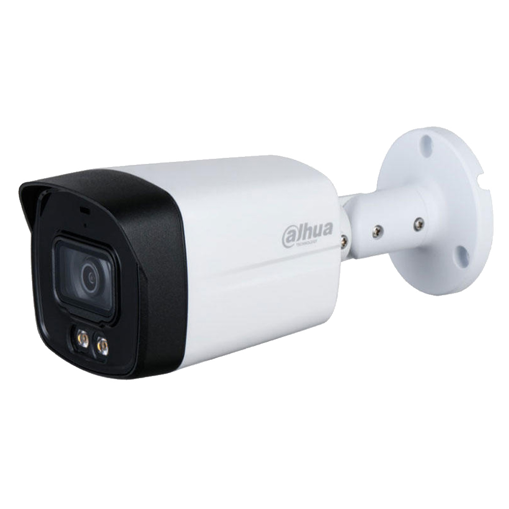 Camera 8MP FullColor, Exterior, Lumina Alba 40m, Microfon, 3.6mm - Dahua HAC-HFW1809TLM-A-LED-0360B