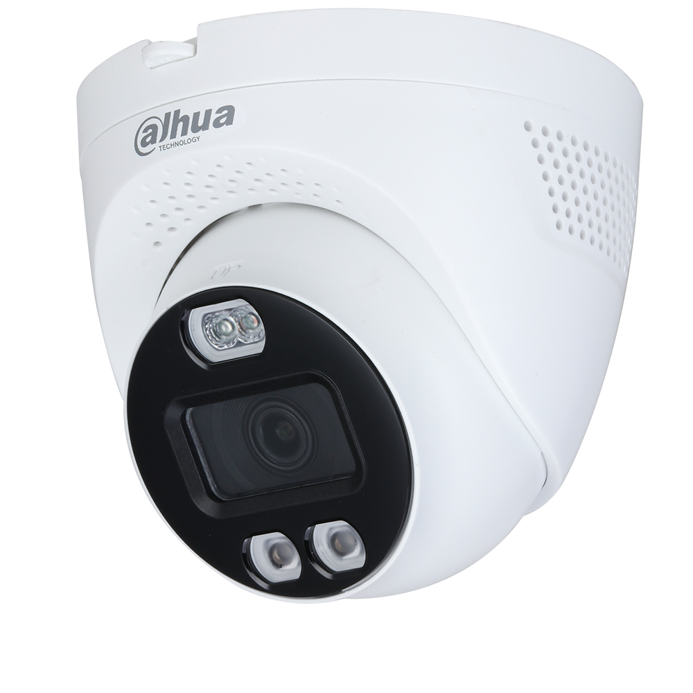 Camera dome 5MP, LED 40m, FullColor, Alarma Stroboscopica, 2,8mm - Dahua HAC-ME1509TQ-PV-0280B