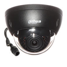 Camera IP 2MP, IR 30m, PoE, Lentila 2,8mm, Neagra - Dahua IPC-HDBW1230E-0280B-BLACK
