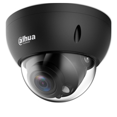 Camera IP 2MP, WizSense, IR 40m, SMD+, PoE, Card, Mic, IK10, Starlight - Dahua IPC-HDBW2241R-ZAS-BLK