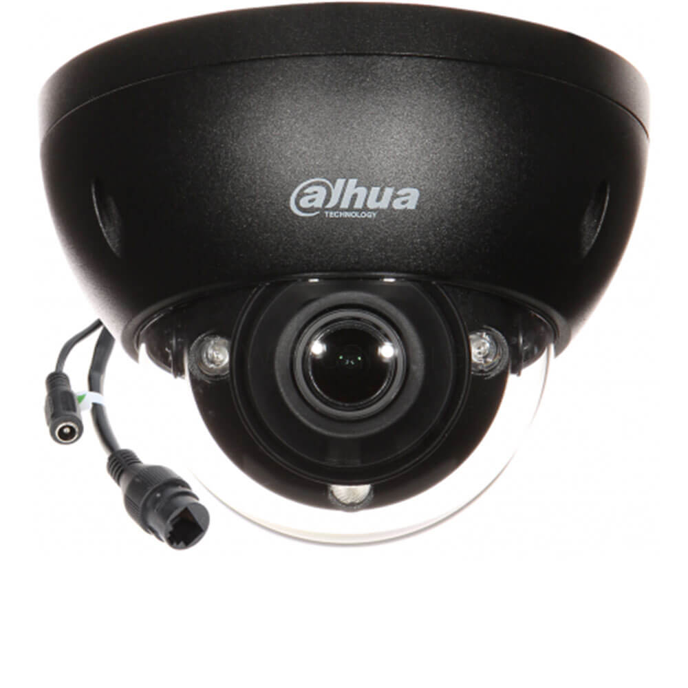 Camera IP 2MP ,Exterior , IR 40m , PoE , Card ,Zoom motorizat 5x- Dahua IPC-HDBW5241E-ZE-27135-BLACK