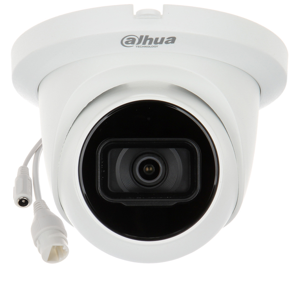 Camera IP 4MP, IR 50m, Exterior, 2,8mm, Mic, PoE, Card, WizSense - Dahua IPC-HDW3441TM-AS-0280B