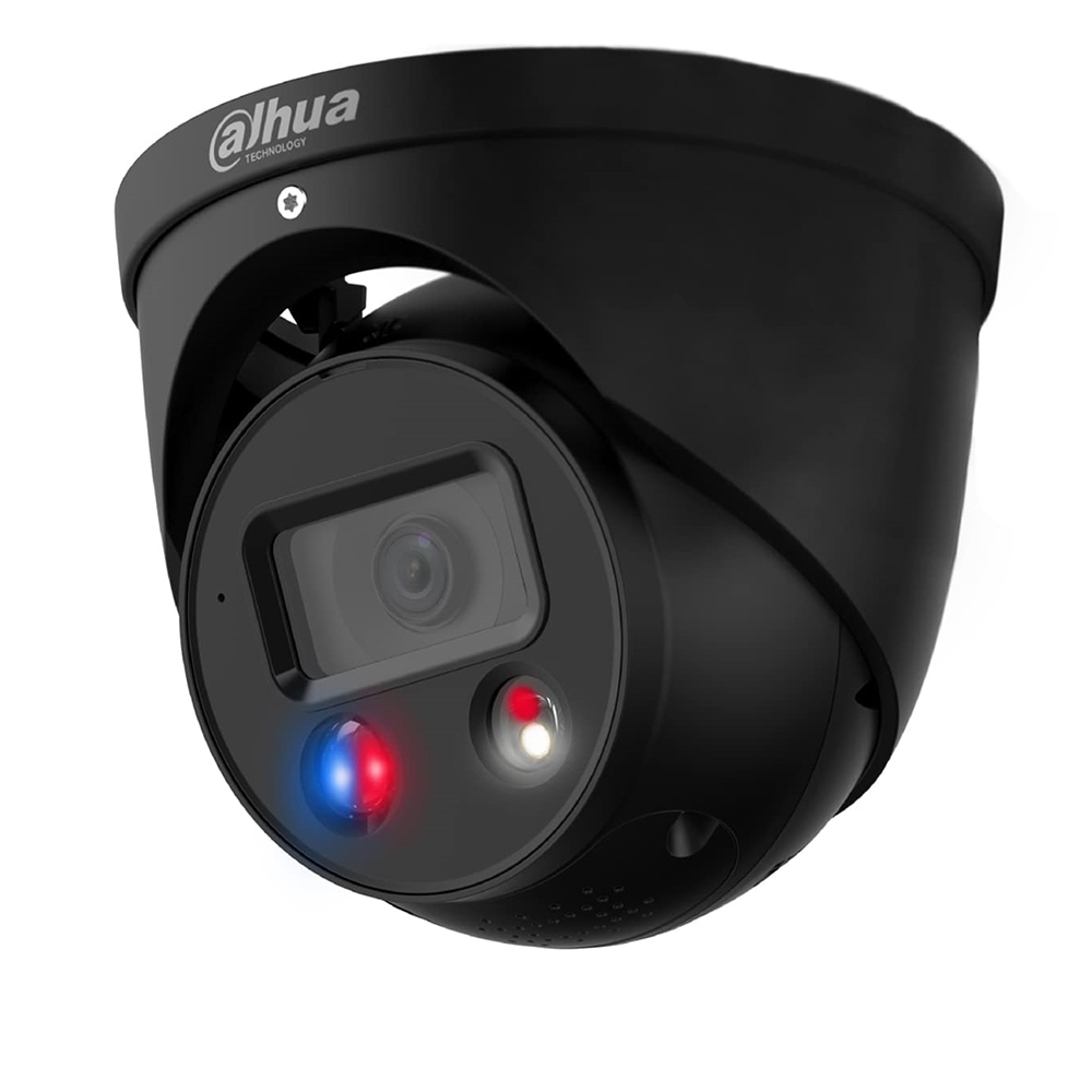 Camera IP 8MP, LED/ IR 30m, SMD4.0, Card, AI SSA, PoE, TiOC2.0 - Dahua IPC-HDW3849H-AS-PV-28-S4-BLK
