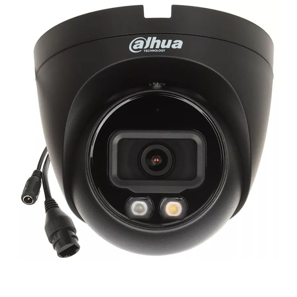 Camera IP 8MP, WizSense, LED 30m, Card, Alarma, SMD+, PoE, 2,8mm - Dahua IPC-HDW3849H-AS-PV-BLACK