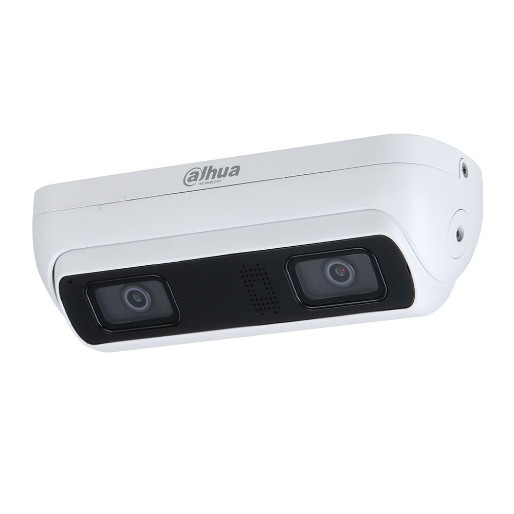 Camera IP 3MP, IR 20m, 2x Lentile 3,6mm, ePoE, Card, People counting- Dahua IPC-HDW8341X-3D-0360B-S2