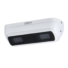Camera IP 3MP, IR 20m, 2x Lentile 3,6mm, ePoE, Card, People counting- Dahua IPC-HDW8341X-3D-0360B-S2