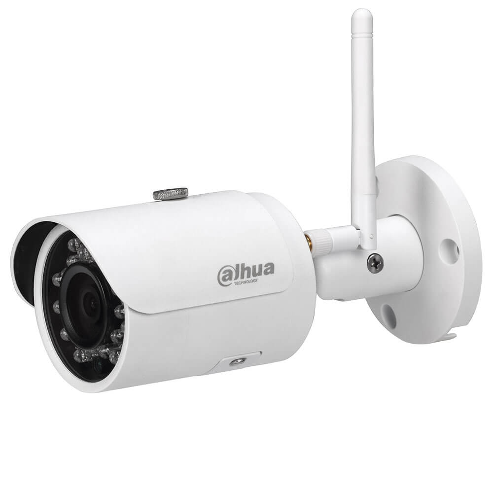 Camera IP 2MP, Exterior, IR 30m, Lentila 2.8, Slot Card, Wireless - Dahua IPC-HFW1235S-W-0280B-S2