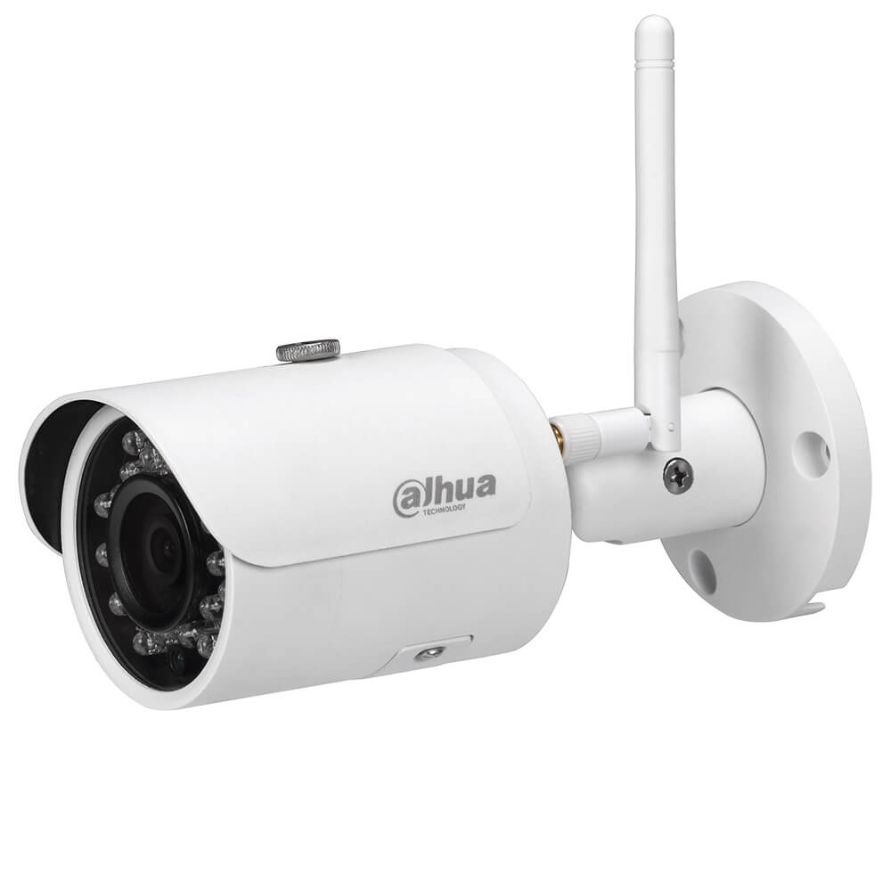 RESIGILAT Camera IP Wireless de Exterior, 3Mp, IR 30m, lentila 2.8 - IPC-HFW1320S-W-RMA