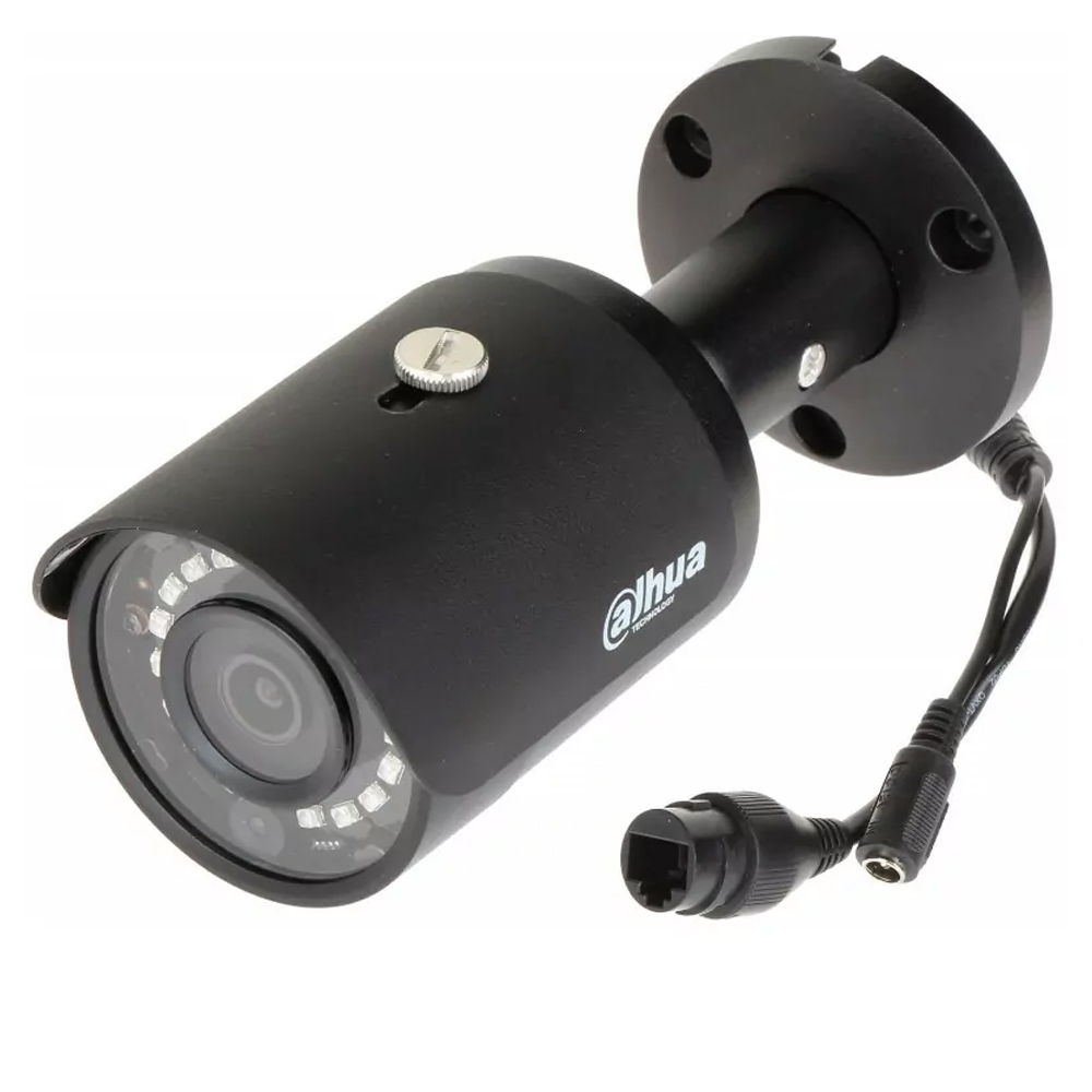 Camera IP Exterior, 4MP, IR 30m, PoE, Lentila 2.8mm - Dahua IPC-HFW1431S-0280B-Black