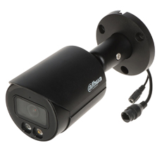 Camera IP 4MP, WizSense, LED / IR 30m, Card, Mic, 2,8mm, SMD+, PoE, Neagra - Dahua IPC-HFW2449S-S-IL