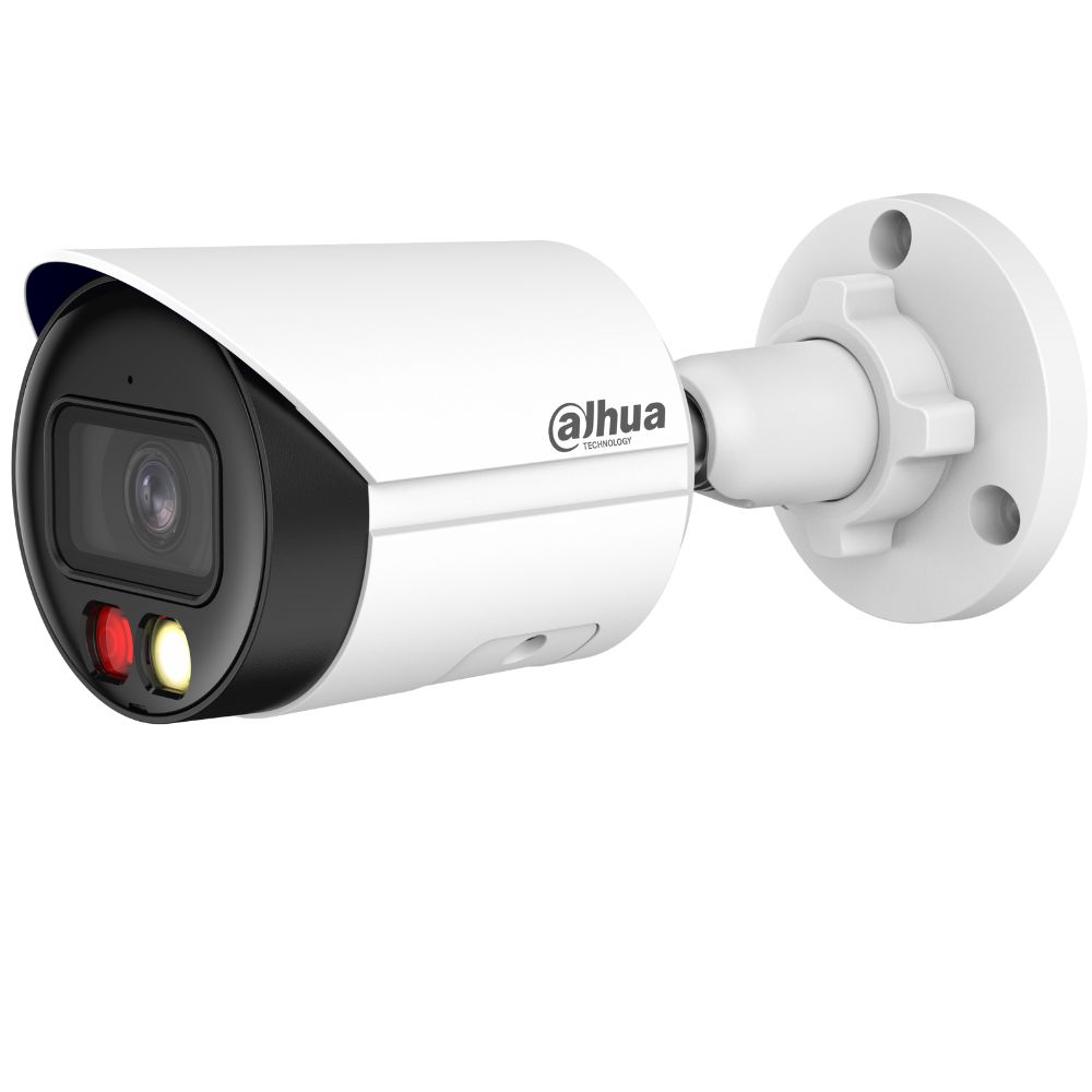 Camera IP 6MP, WizSense Ext, LED/IR 30m,Card, PoE, 3.6mm, SMD Plus - Dahua IPC-HFW2649S-S-IL-0360B