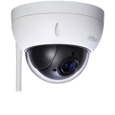 Camera IP 2MP, Exterior, Zoom 4X, Wi-fi, Slot Card, Mini PTZ - Dahua SD22204UE-GN-W