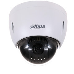 Camera IP Mini Speed Dome, Exterior, 2 MP, IK10, PoE+ - Dahua SD42212T-HN