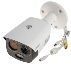 Camera termica IP , 4MP, Exterior, Lentila 4mm, IR 30m, PoE, Slot Card - Dahua TPC-BF1241-D3F4