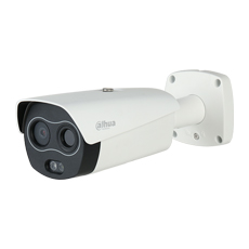 Camera IP Termala hibrid 2MP, IR 35m, Card, ePoE, Dectie incendiu si fum - Dahua TPC-BF2221-B3F4