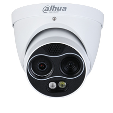 Camera termala hibrid IP 4MP, IR 30m, PoE, Card, focal 4mm, termal 3,5mm - Dahua TPC-DF1241-B3F4-S2